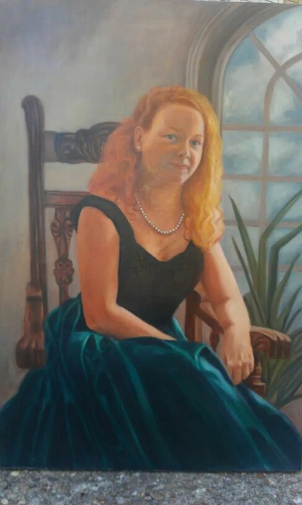 Seated Woman with Window