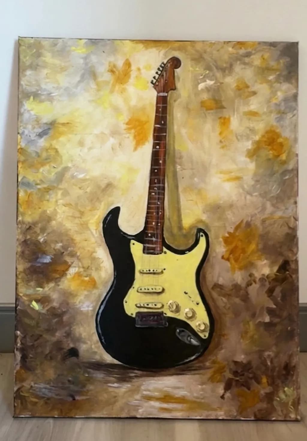 Electric Guitar Shadow