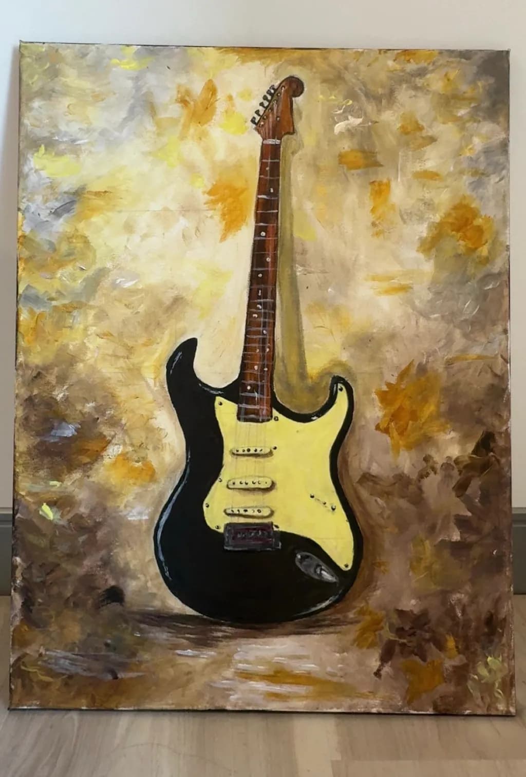 Electric Guitar Canvas