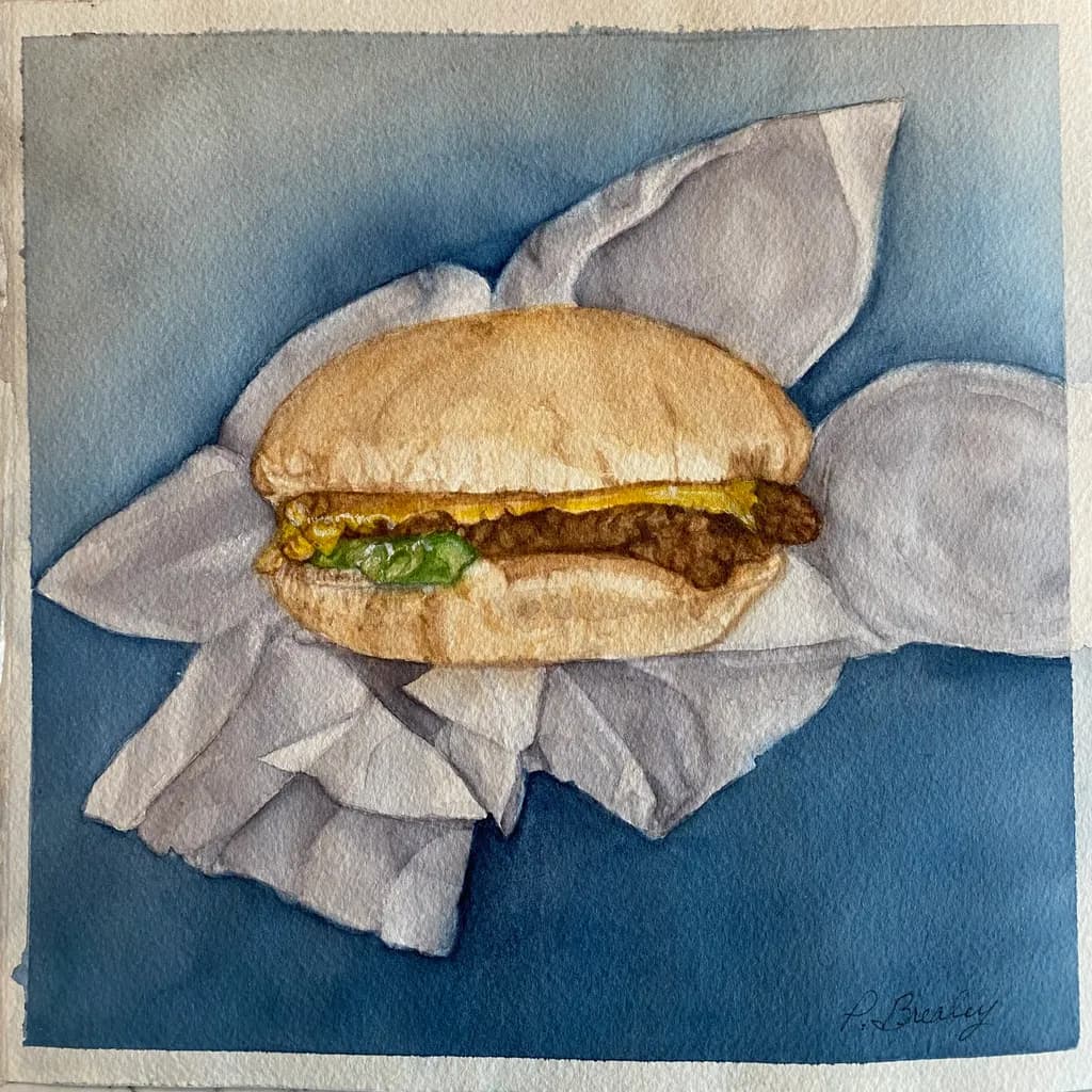 Cheeseburger Still Life