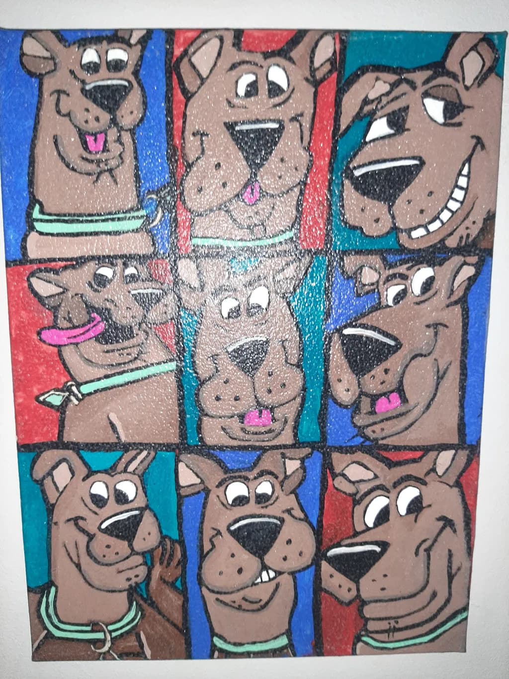 Scooby-Doo Cartoon Collage