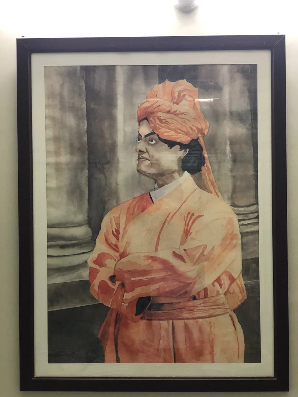 Portrait in Orange Robe