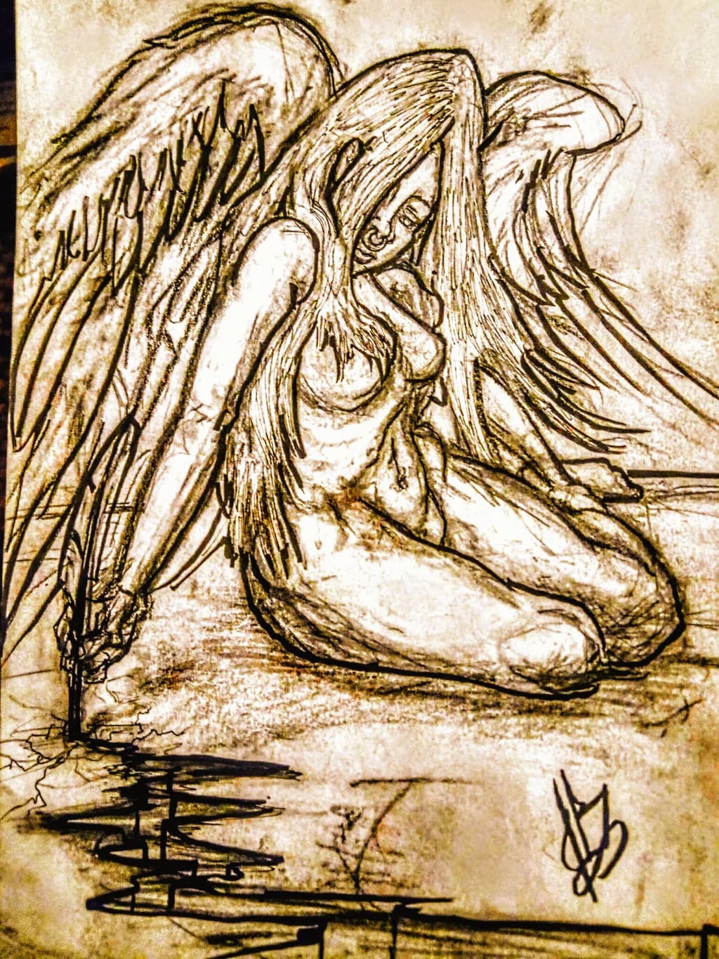 Angel Reflection