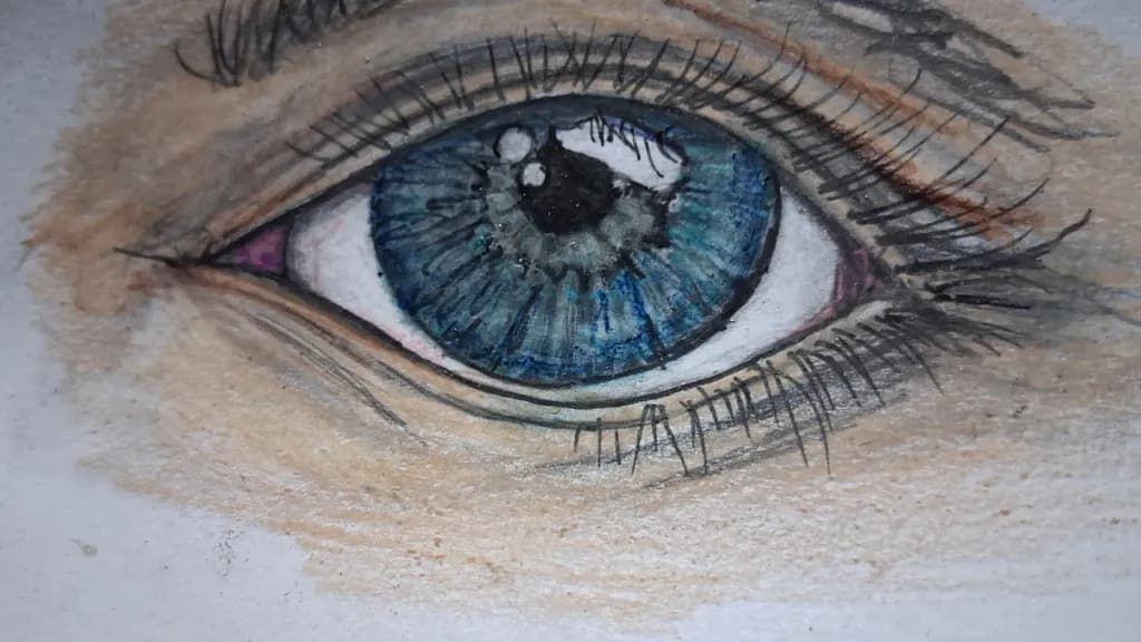 Blue Eye Detail