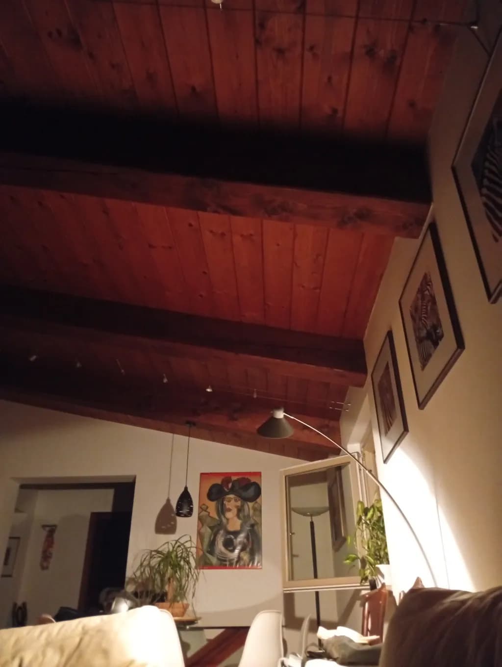 Wood Beam Ceiling Interior