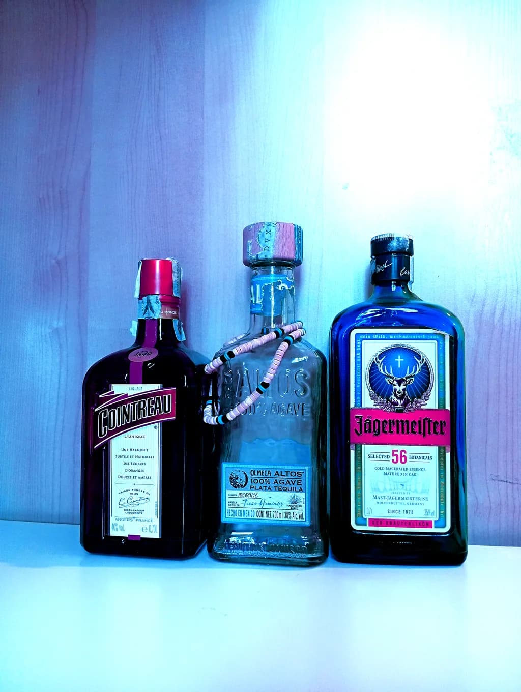 Alcohol Trio Arrangement