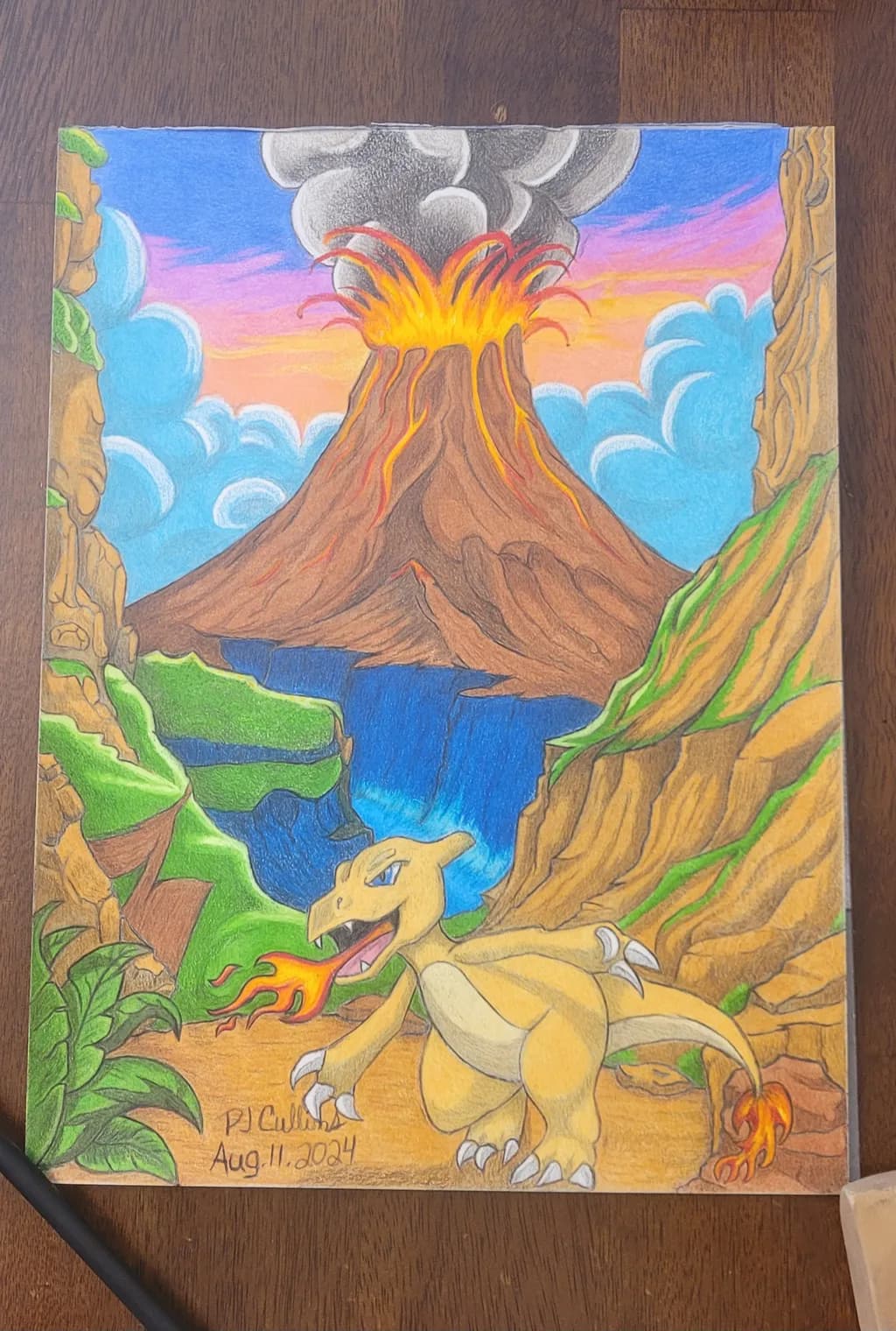 Volcano Dragon Fire