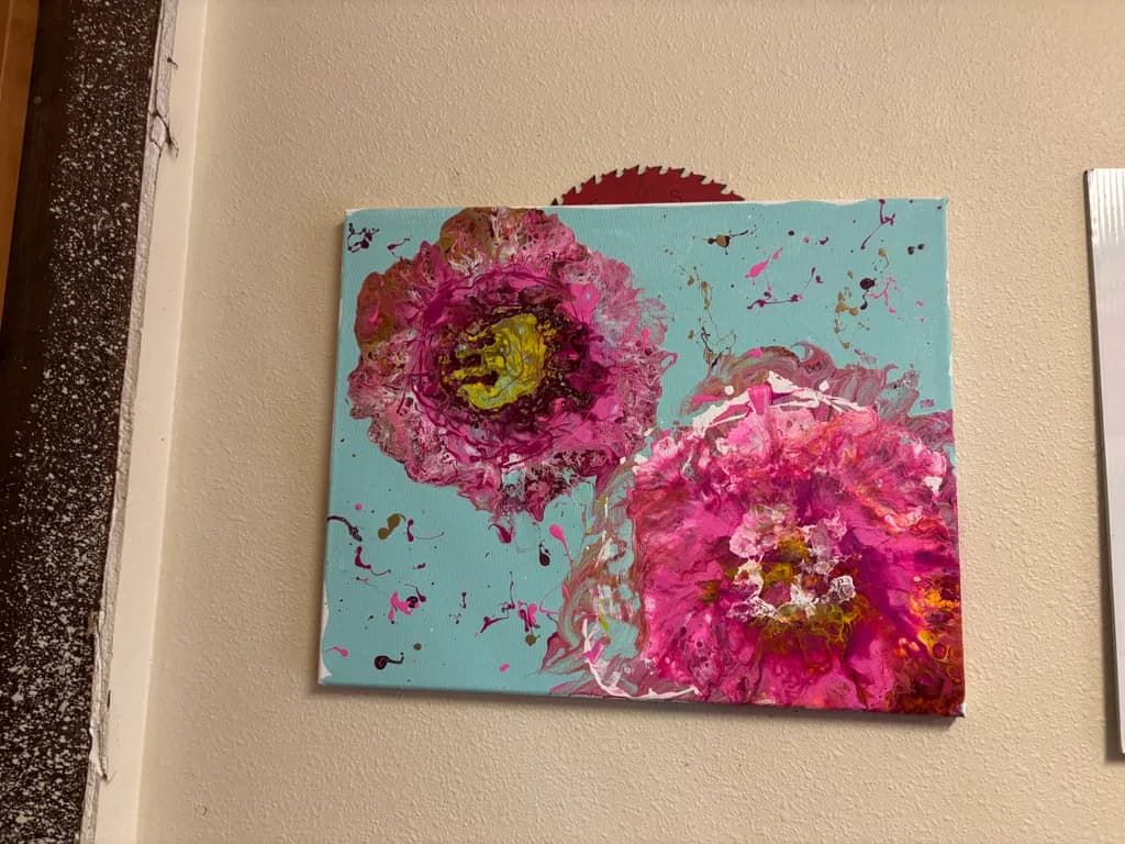 Pink Floral Burst