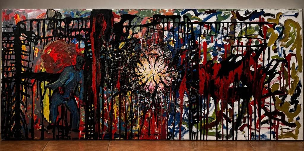 Chaotic Figures Burst