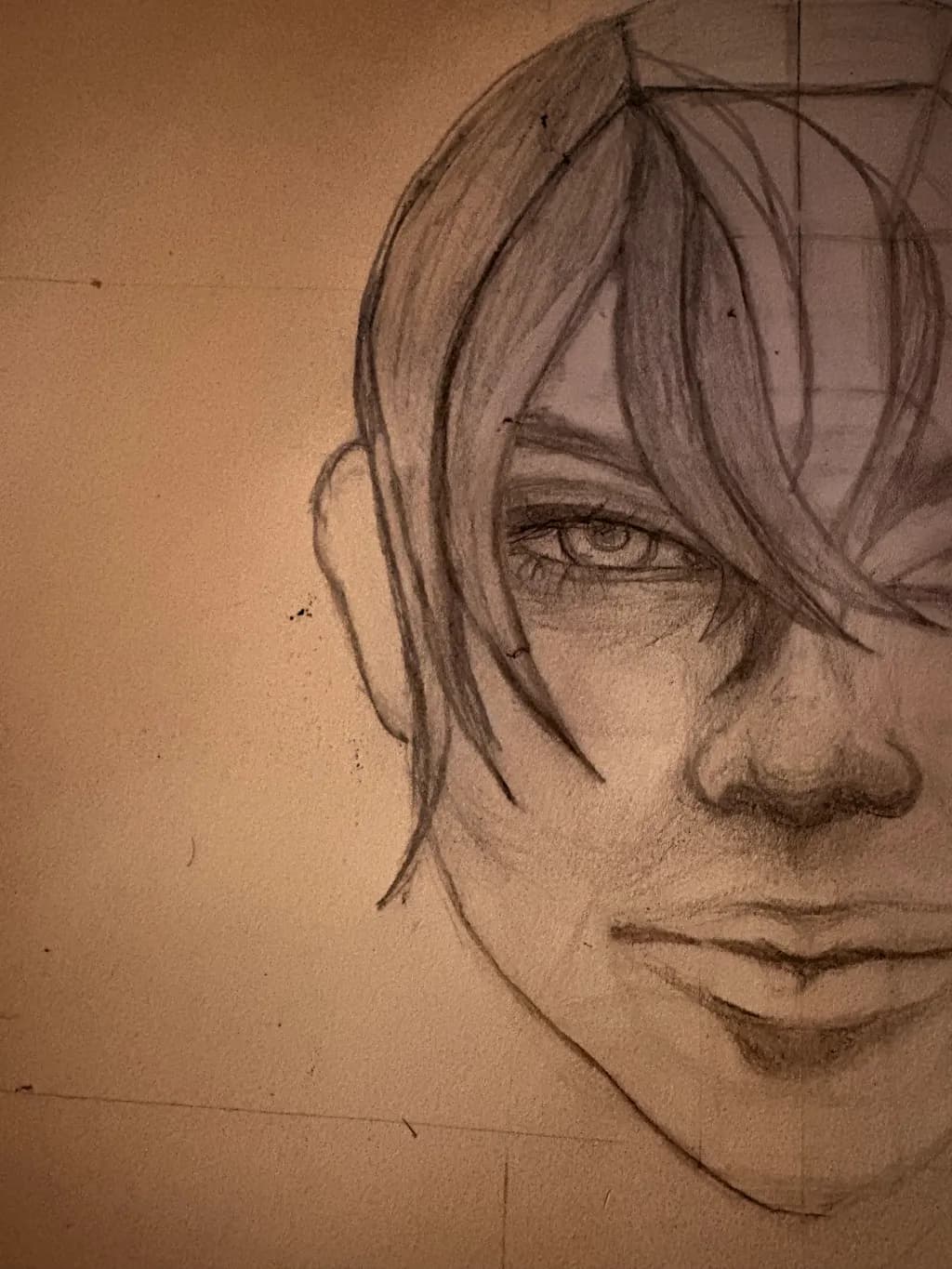 Half-Faced Portrait