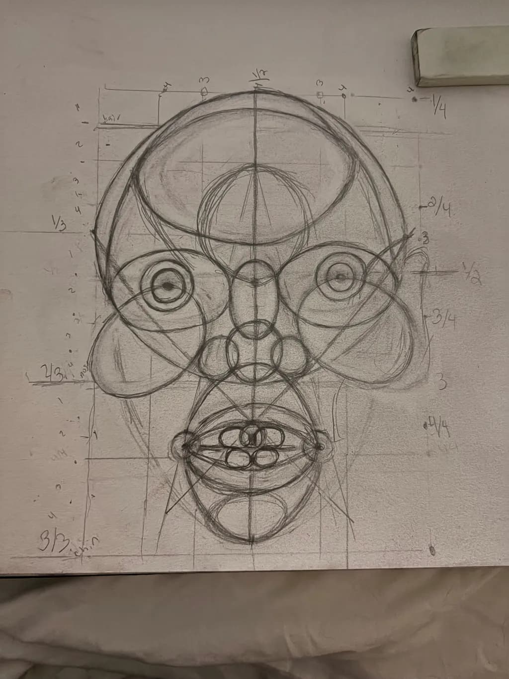 Geometric Face Study