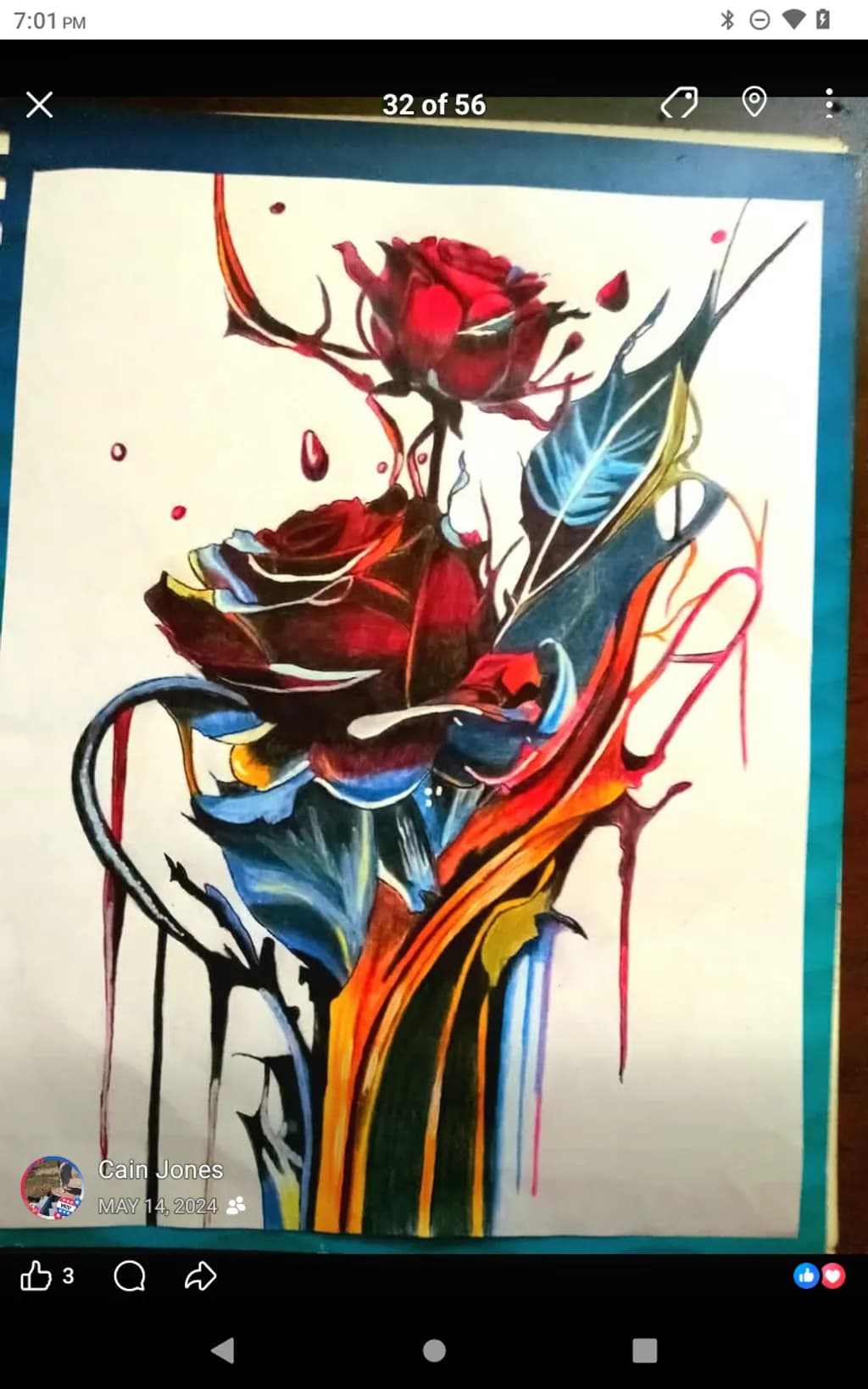 Roses in Motion