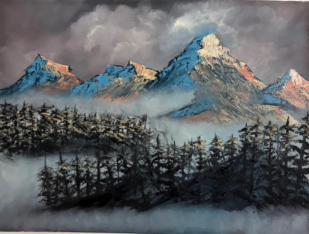 Mountain Mist Forest