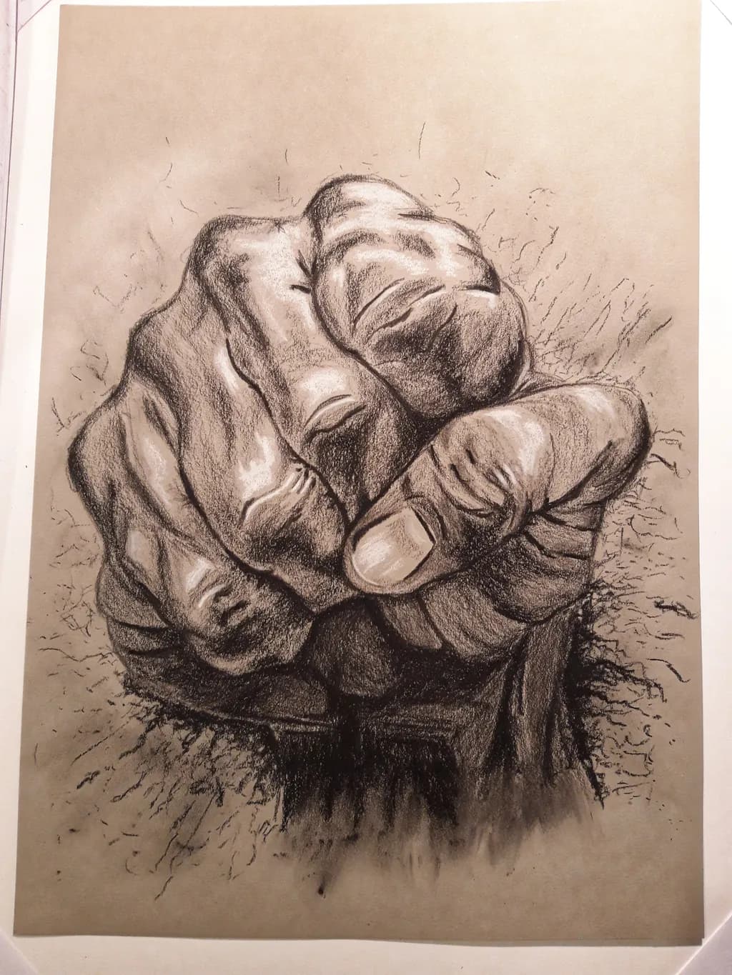 Powerful Fist Study