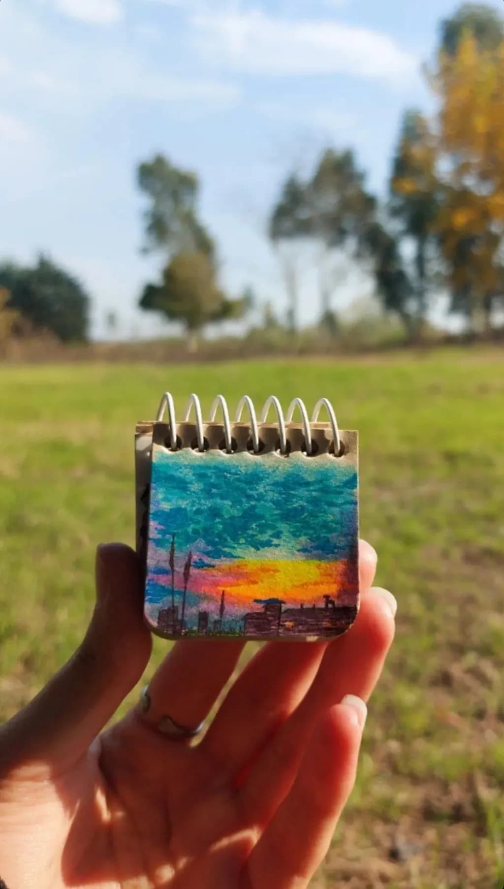Urban Sunset Skyline