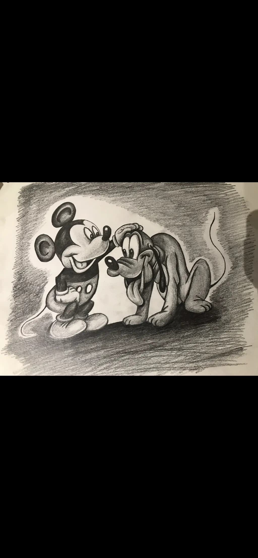 Mickey and Pluto Friendship