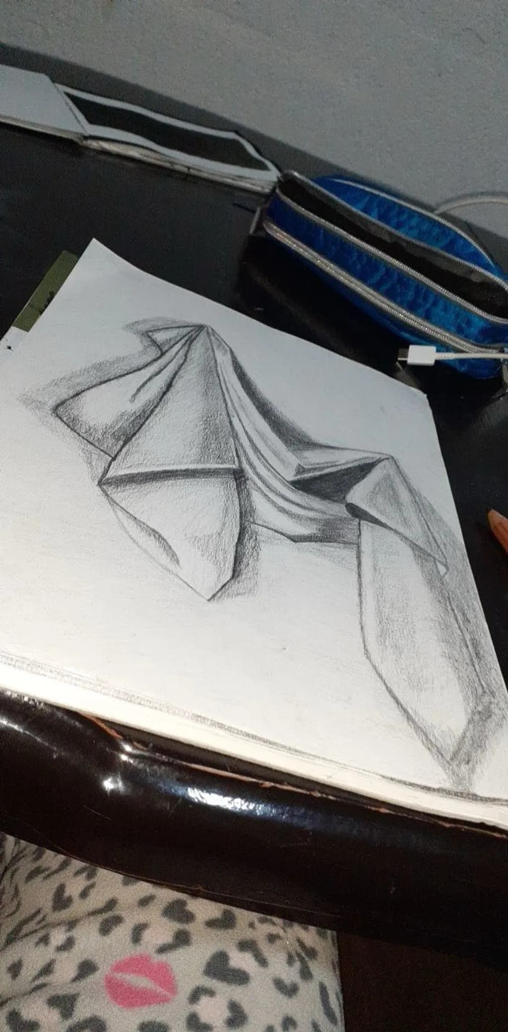 Folded Fabric Study