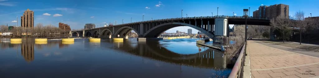 City Bridge Reflection