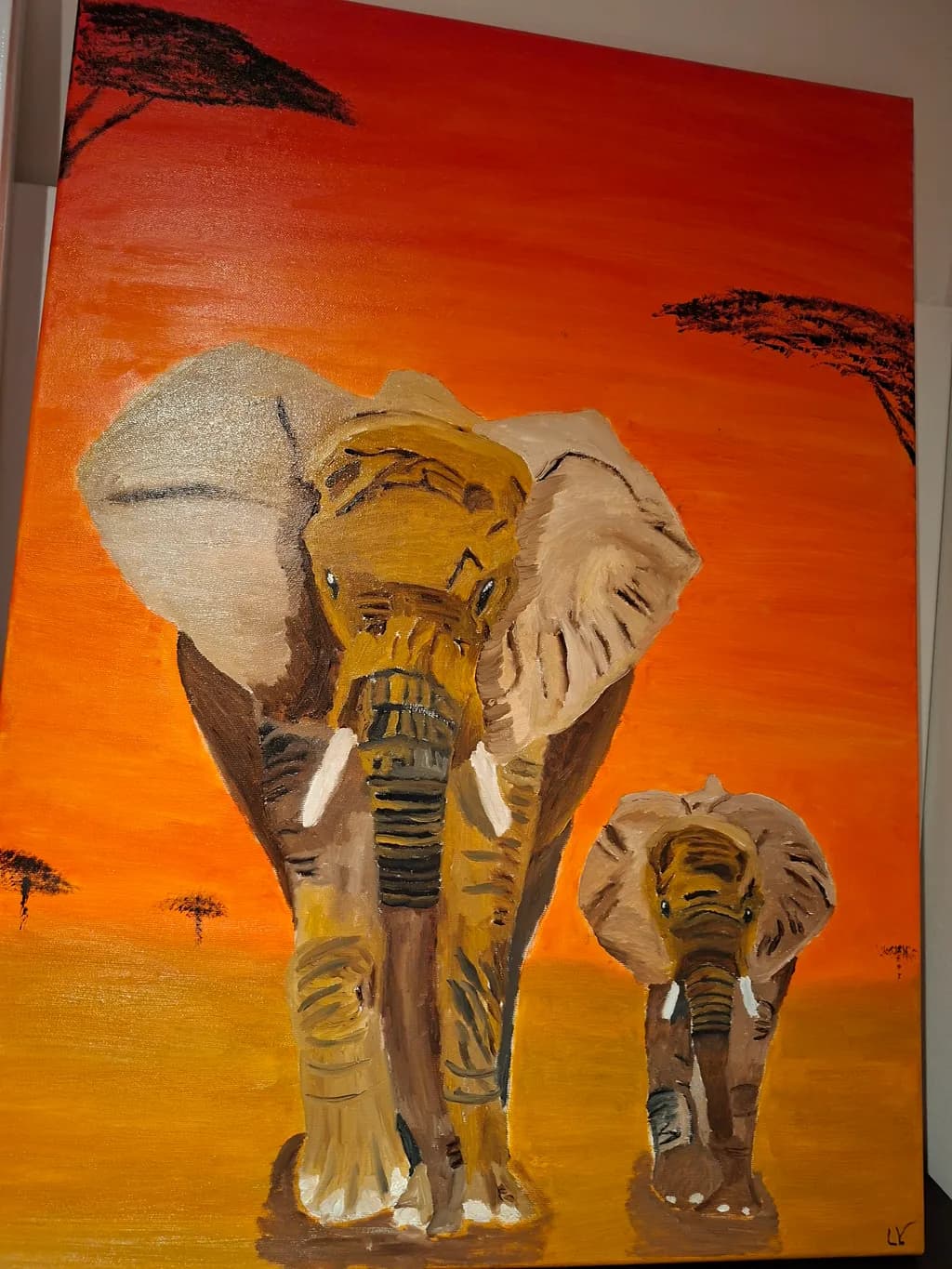 Elephant Sunset Journey