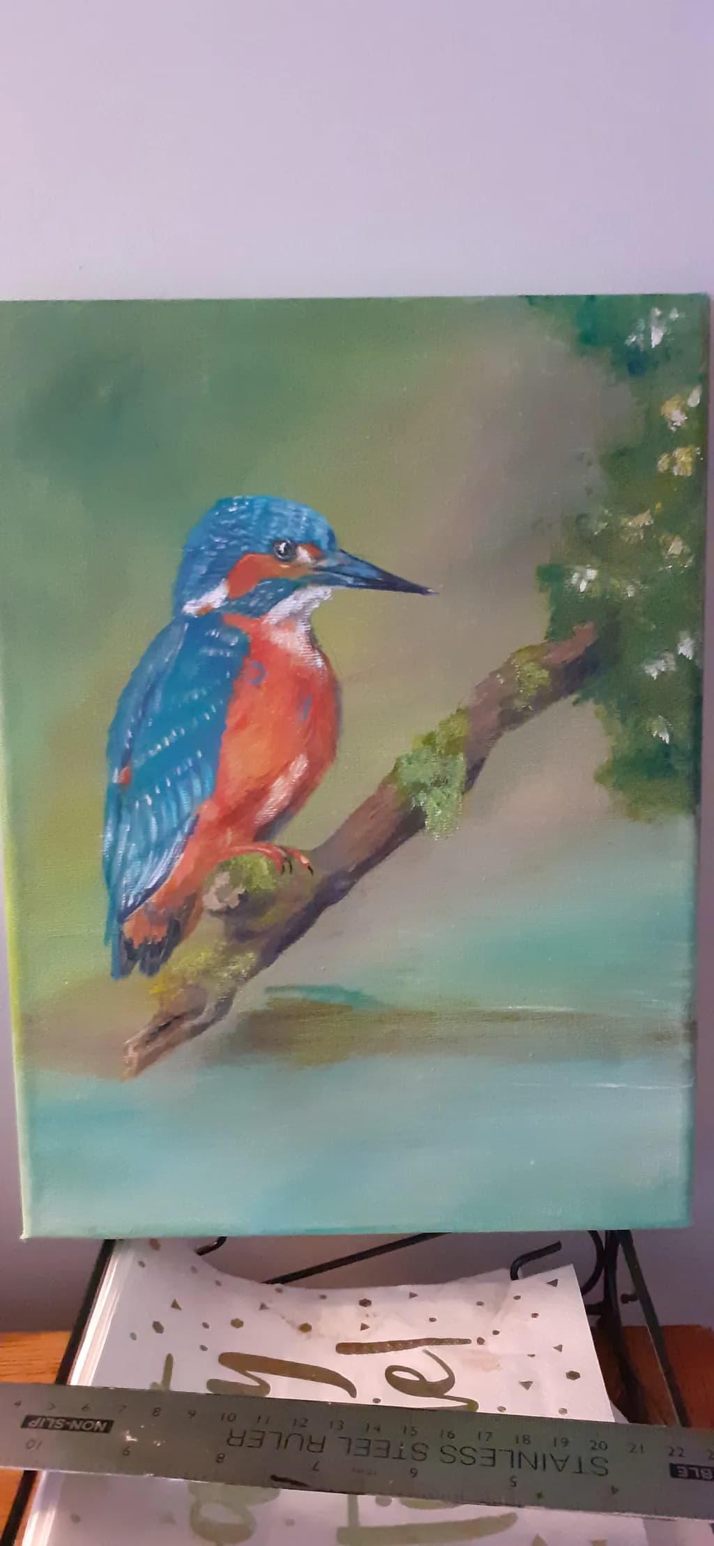 Kingfisher on Branch