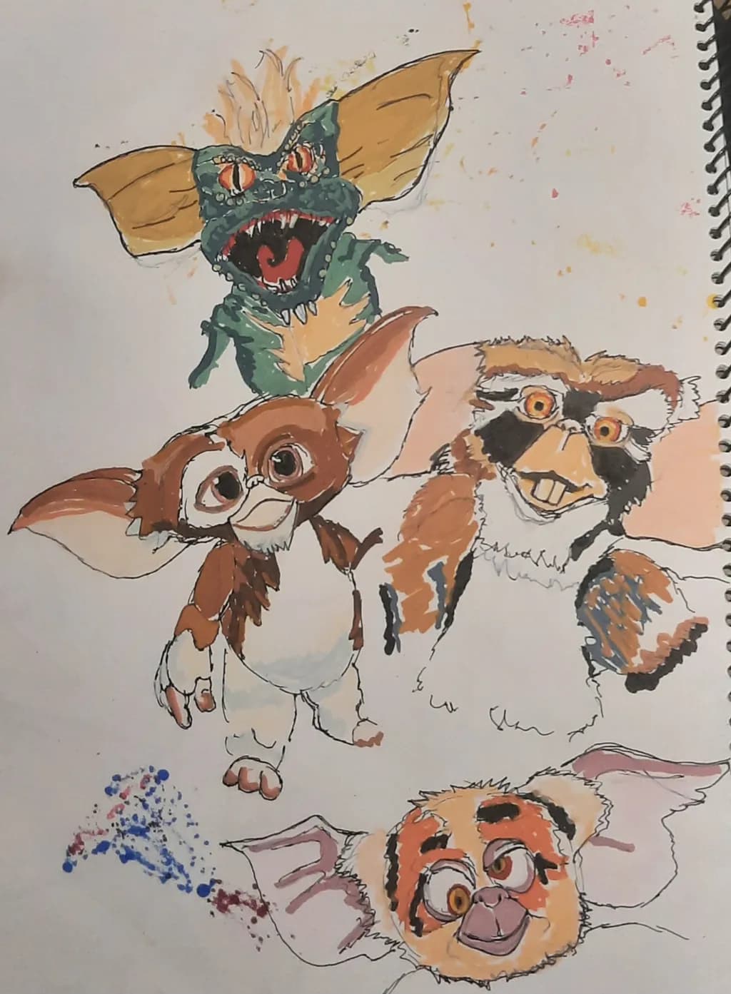 Gremlin Characters Illustration