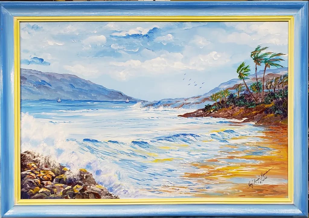Coastal Palm Shoreline