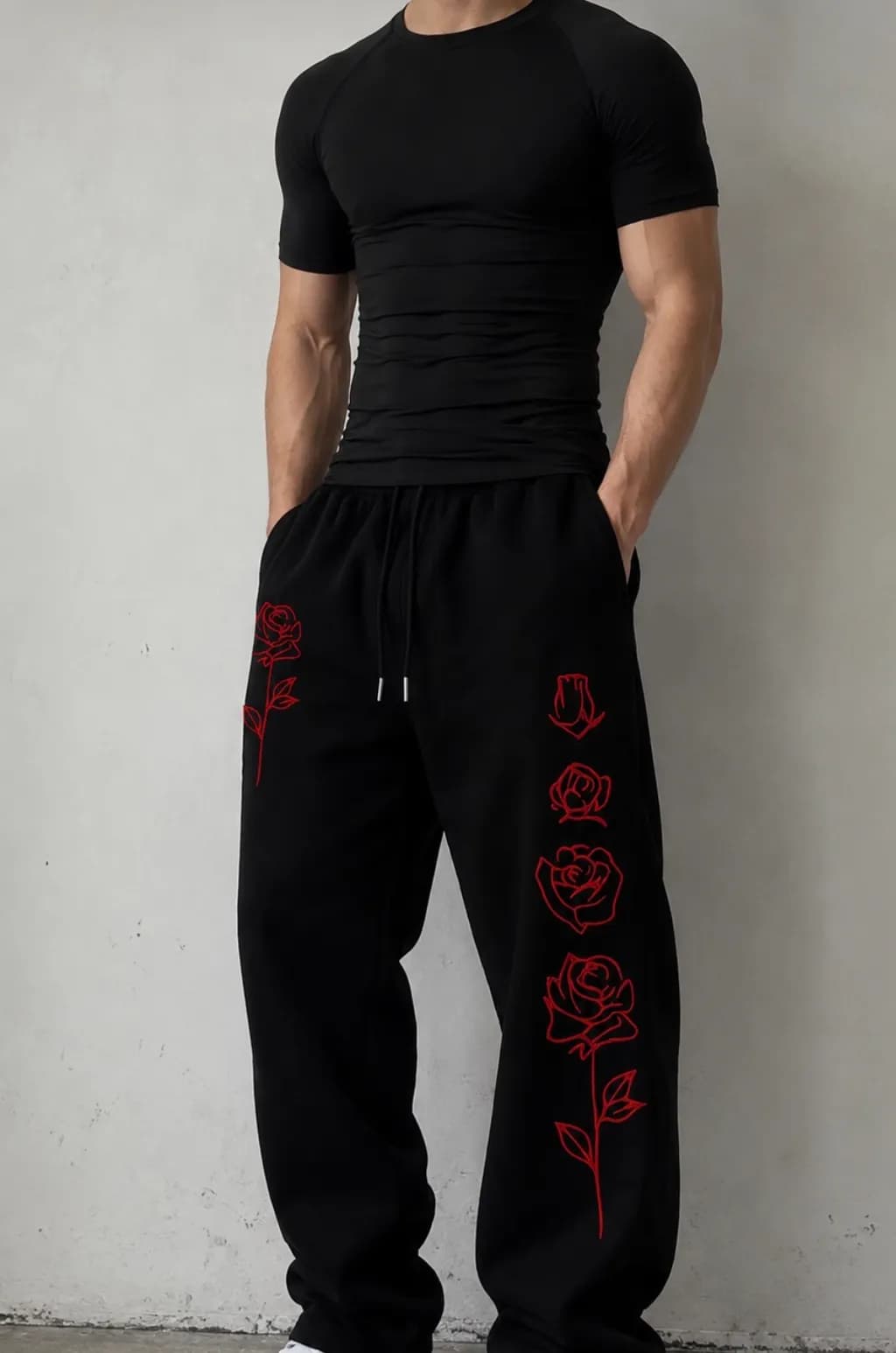 Rose Line Joggers