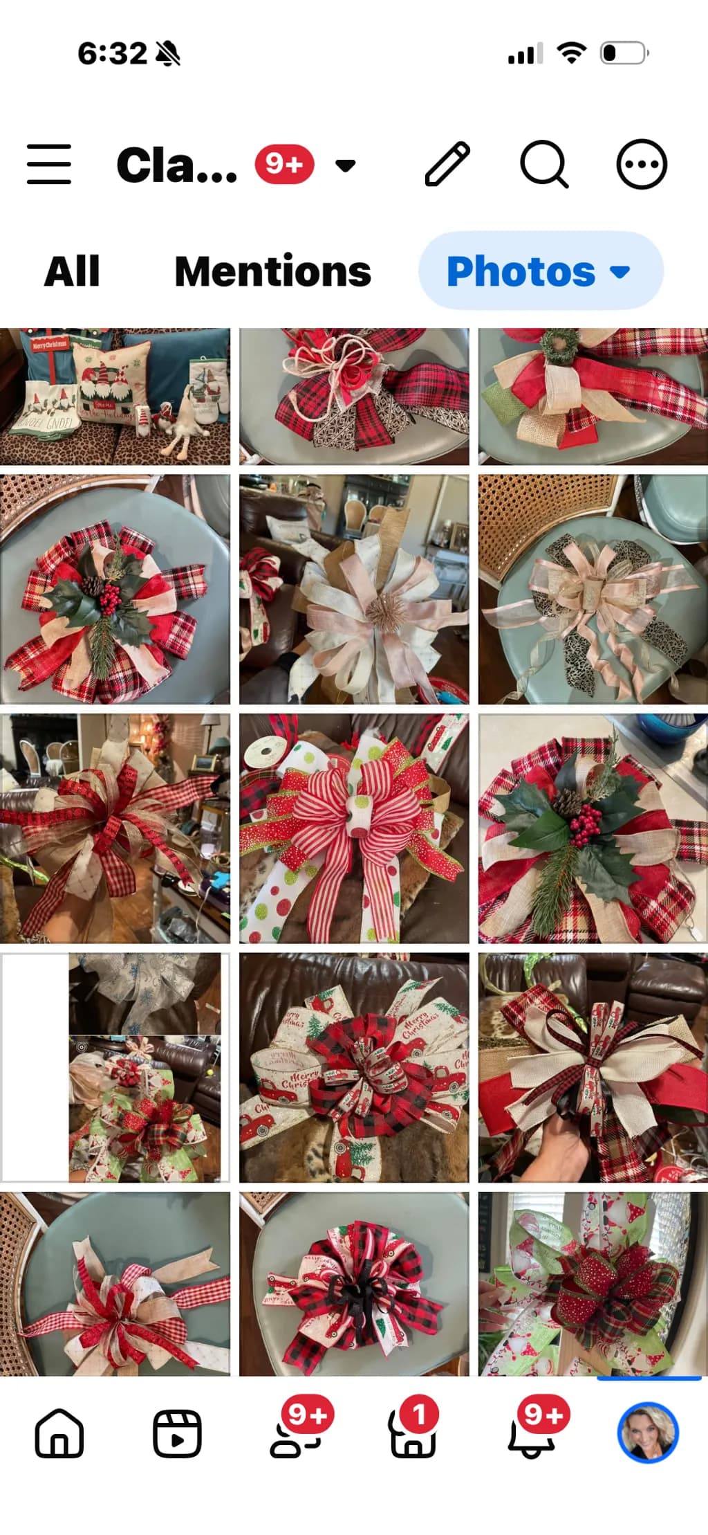 Christmas Ribbon Bows