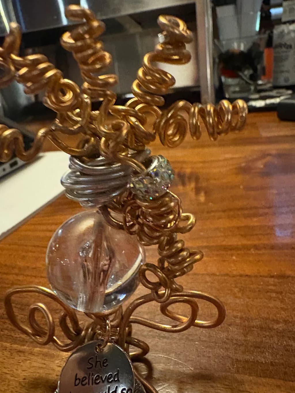Spiral Wire Ornament