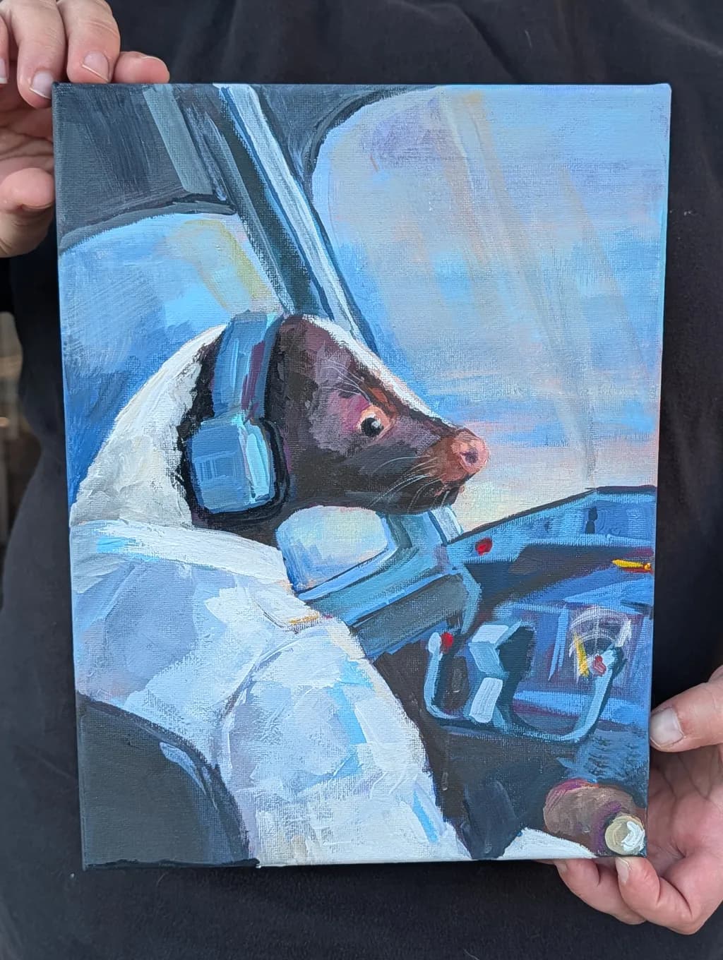 Rat Aviator Cockpit