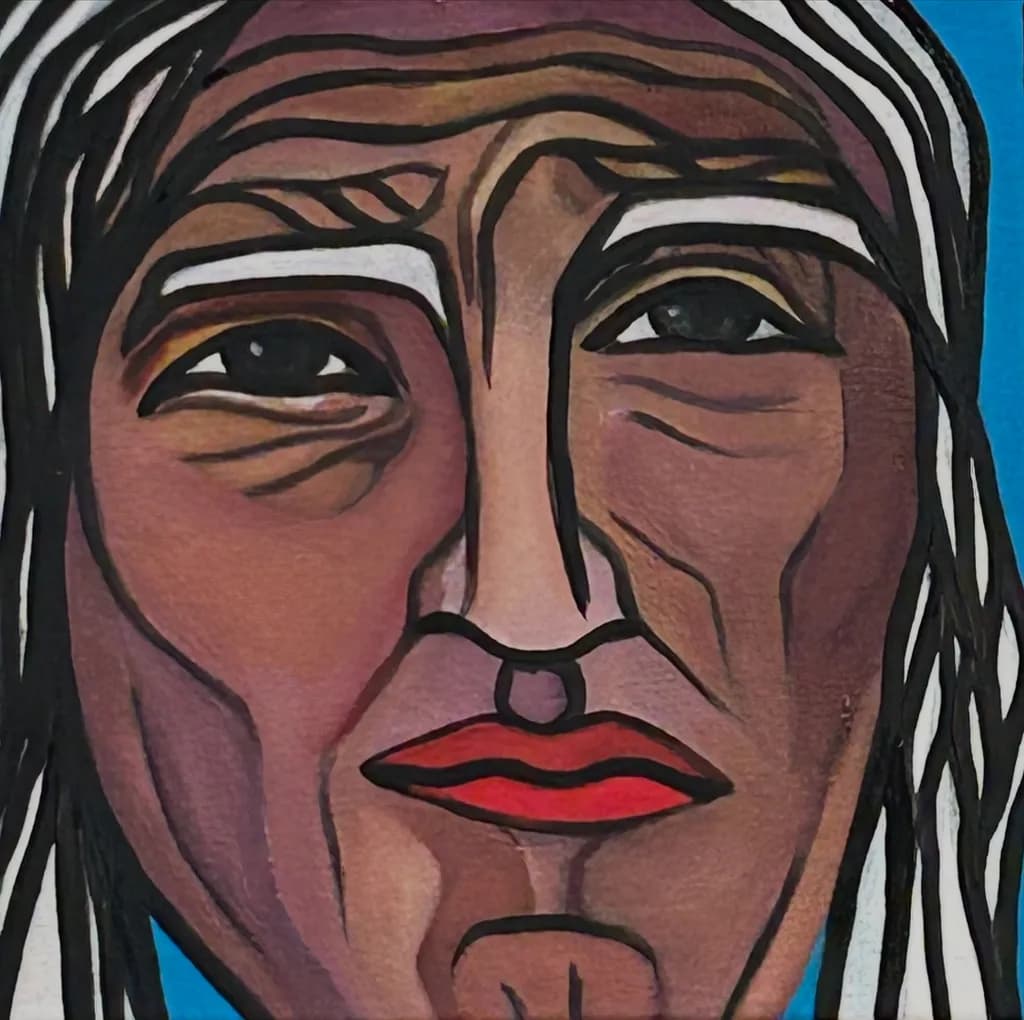 Abstract Human Portrait
