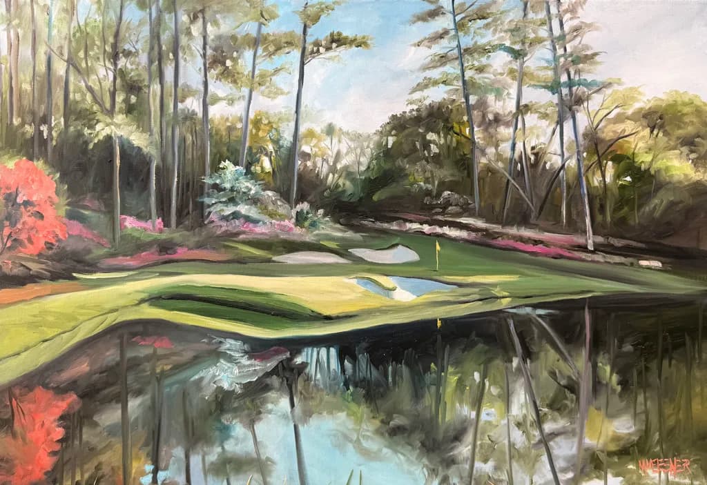 Golf Course Reflection