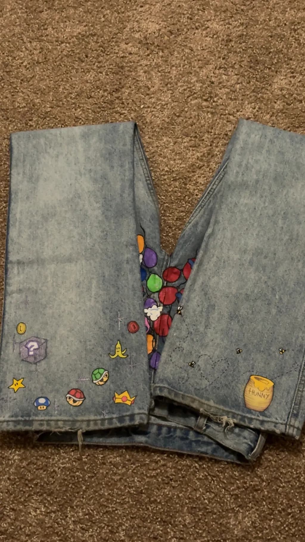 Gaming Icons Denim