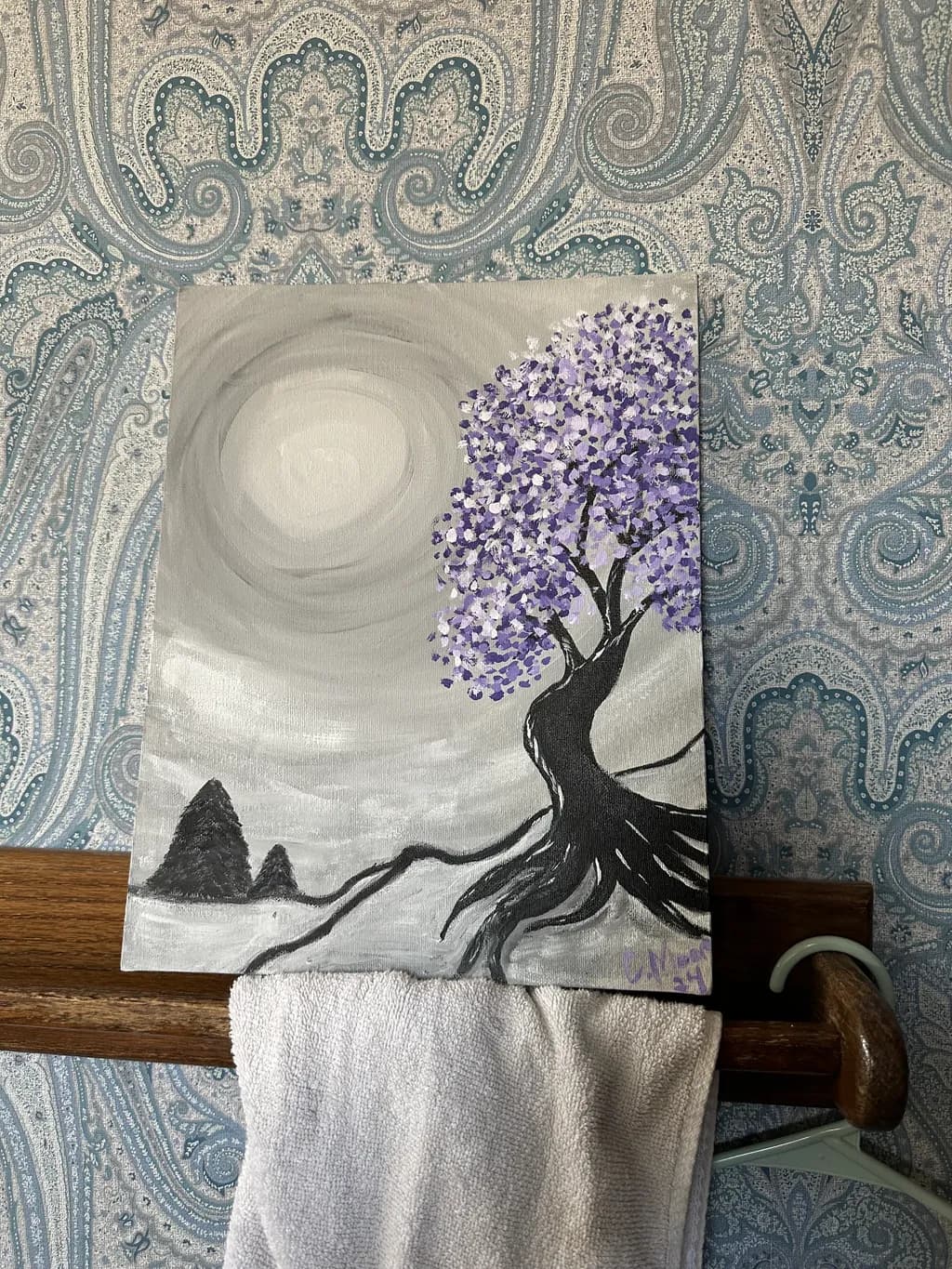 Purple Blossom Tree