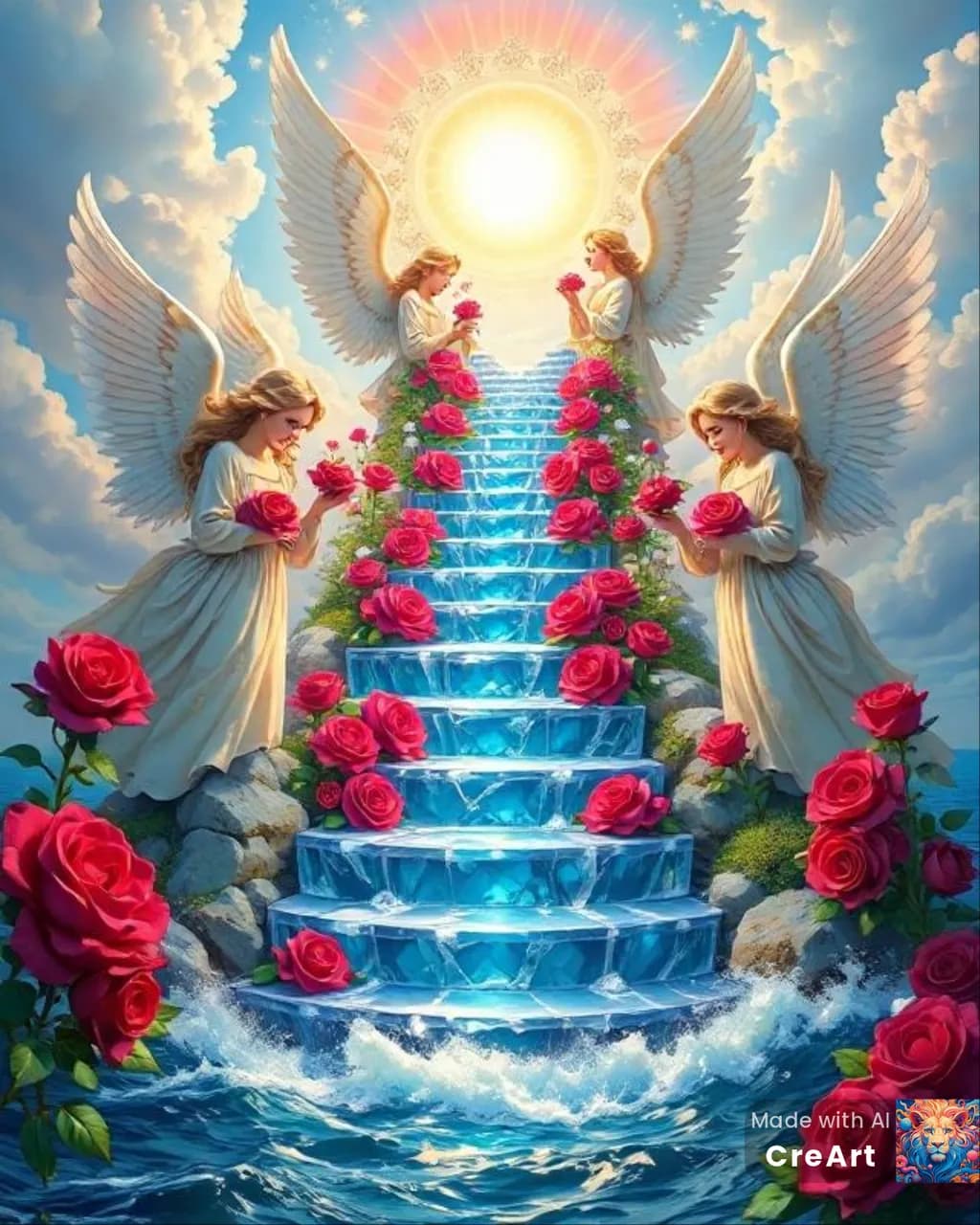 Stairway of Roses
