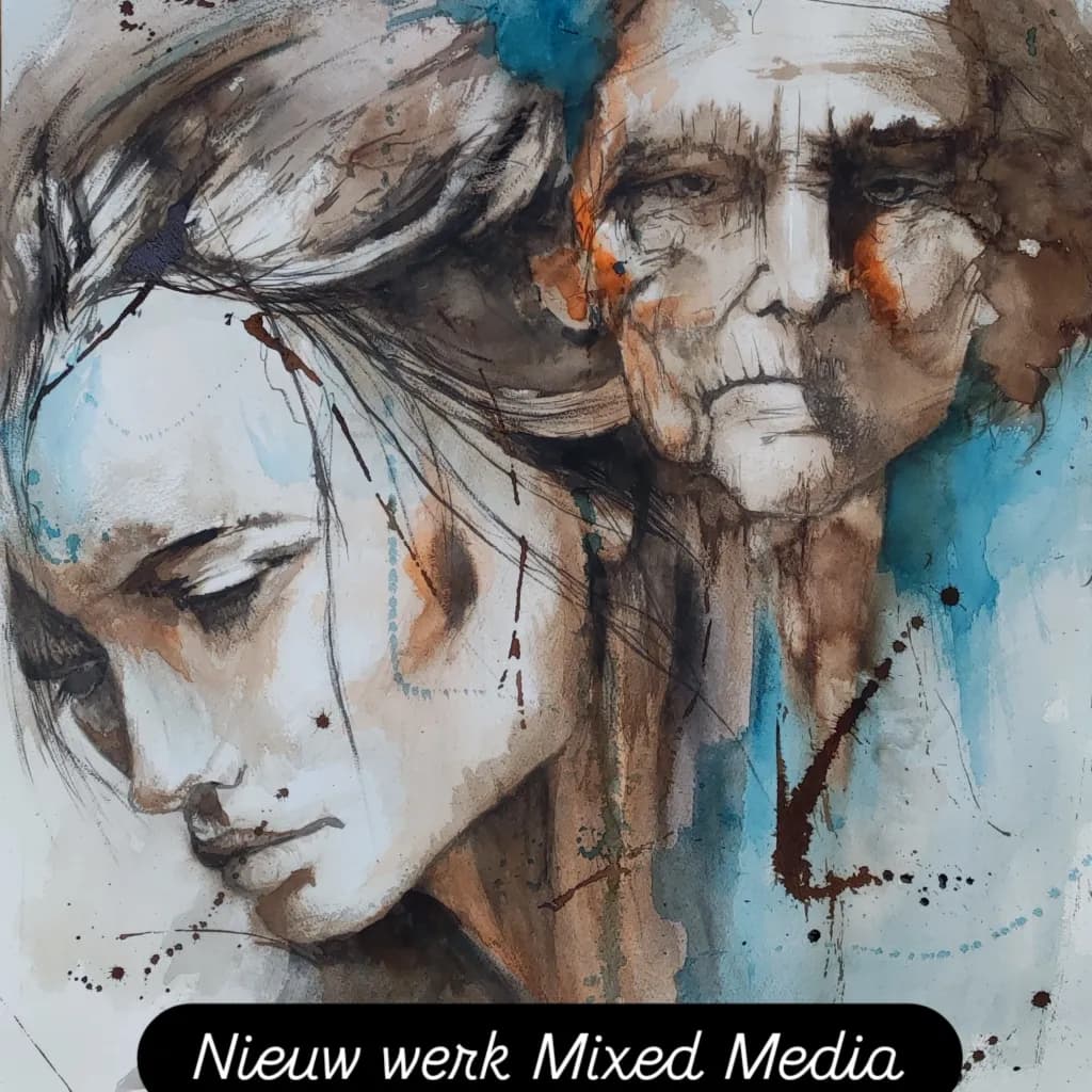 Mixed Media Portraits