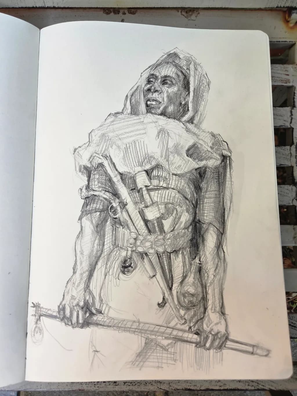 Inbound Warrior Sketch