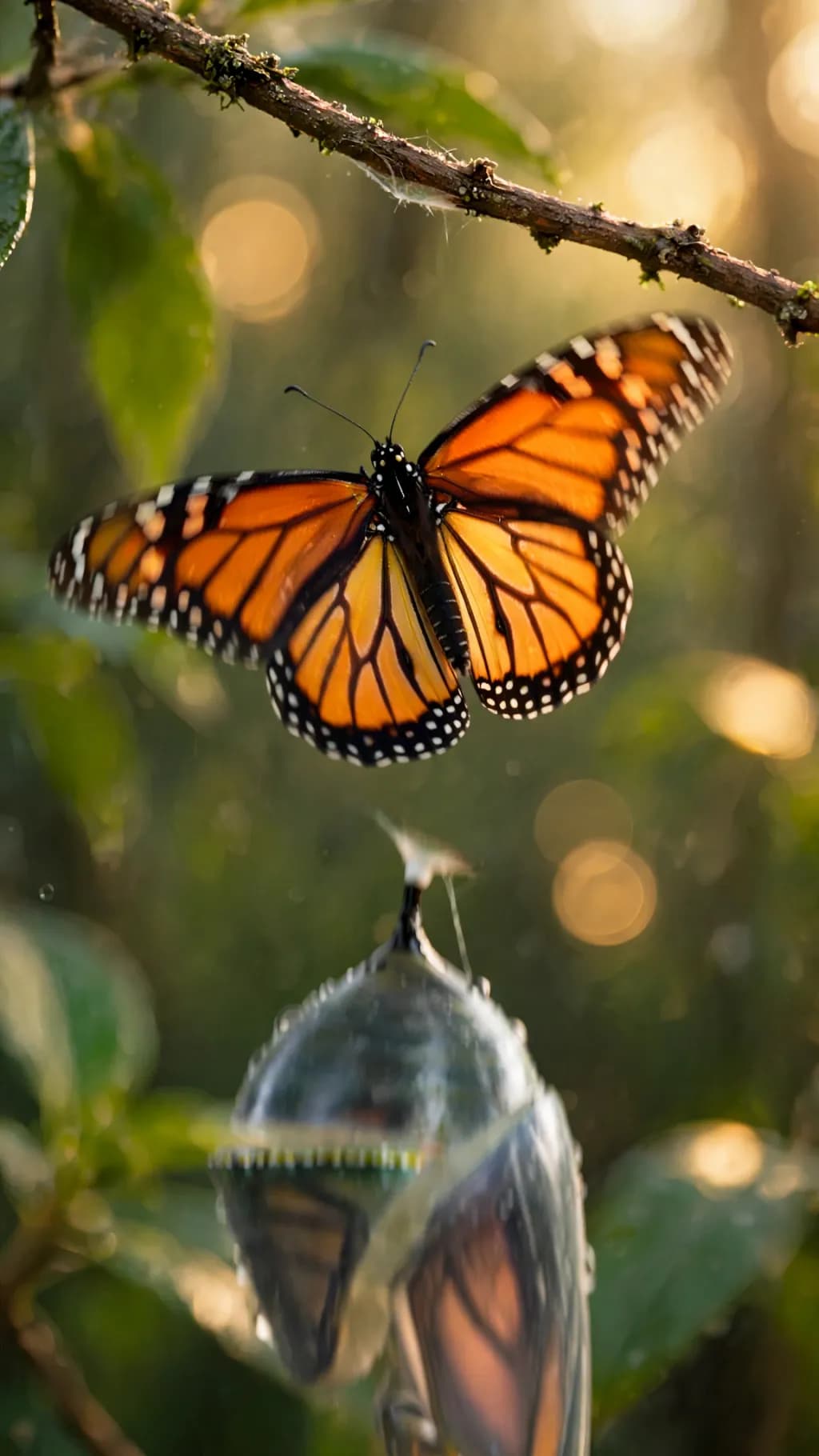 Monarch Butterfly Flight