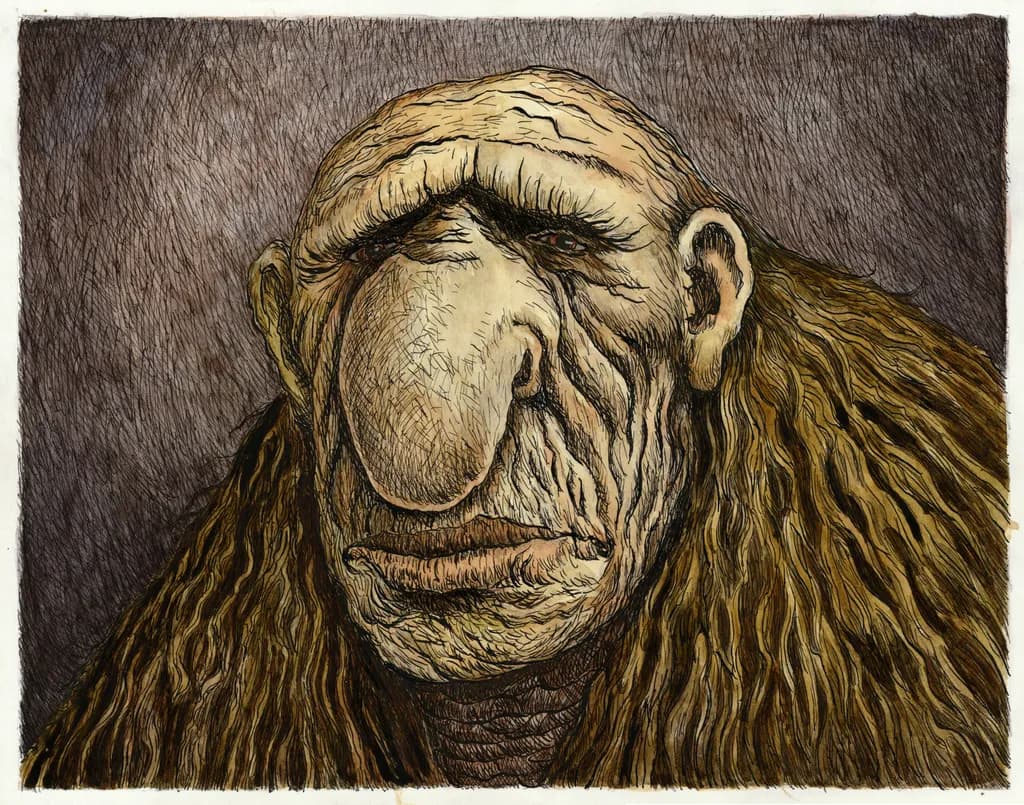 Portrait of a Troll