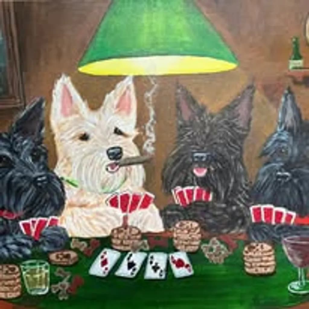 Dogs Poker Night