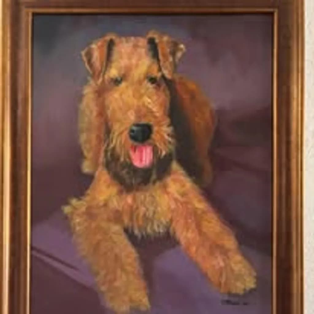 Basil the Dog Portrait