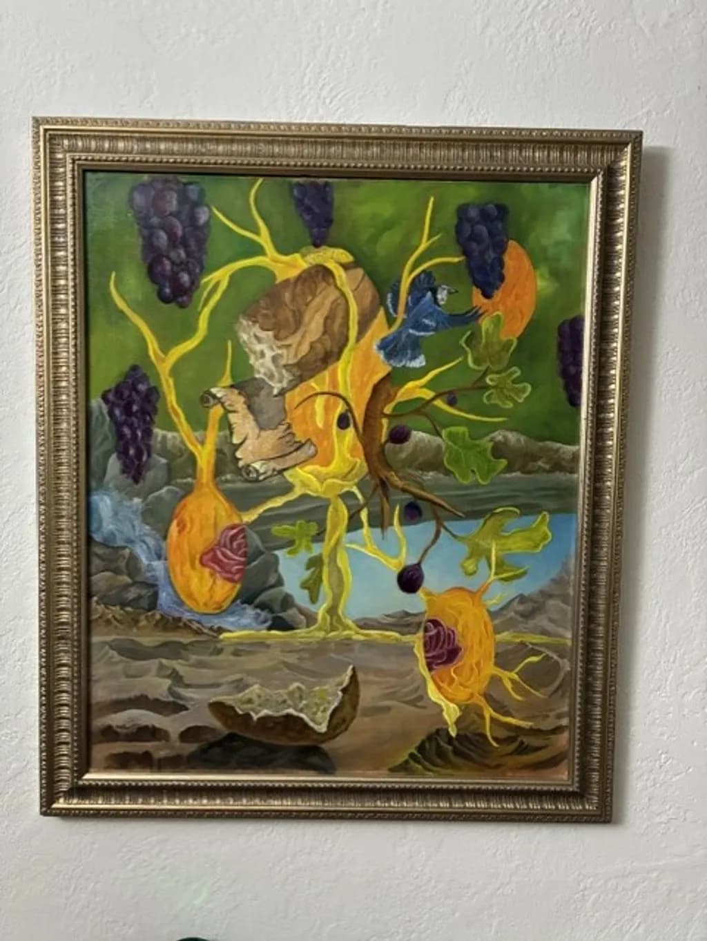 Surreal Grape Tree