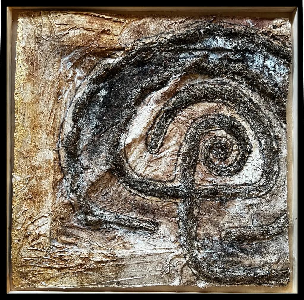 Abstract Spiral Texture