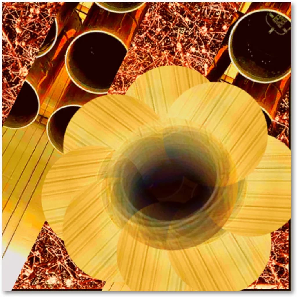 Golden Petal Geometry