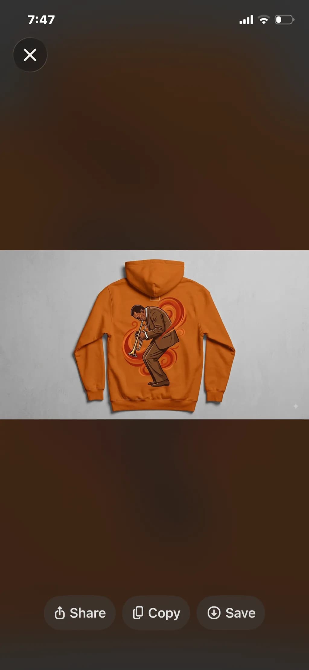 Trumpet Groove Hoodie
