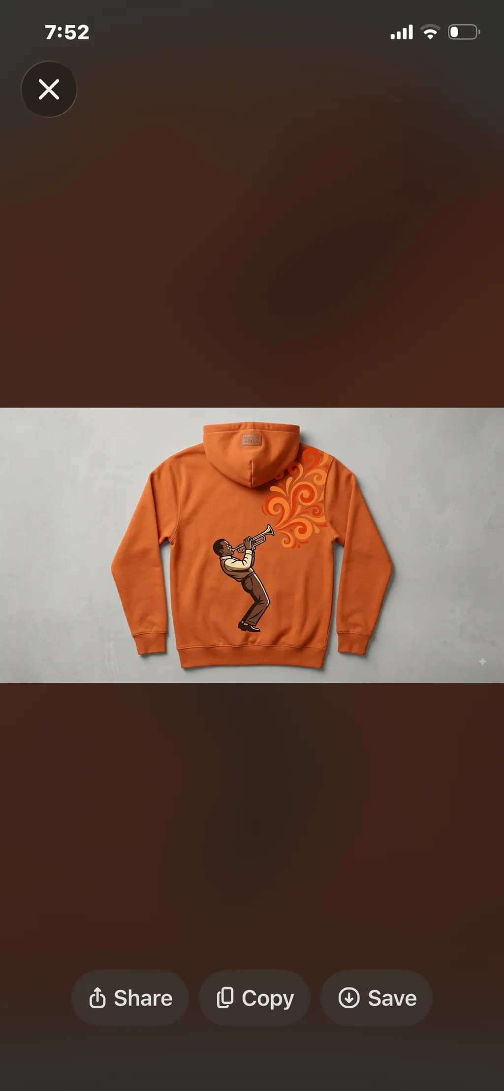 Trumpet Rhythm Hoodie