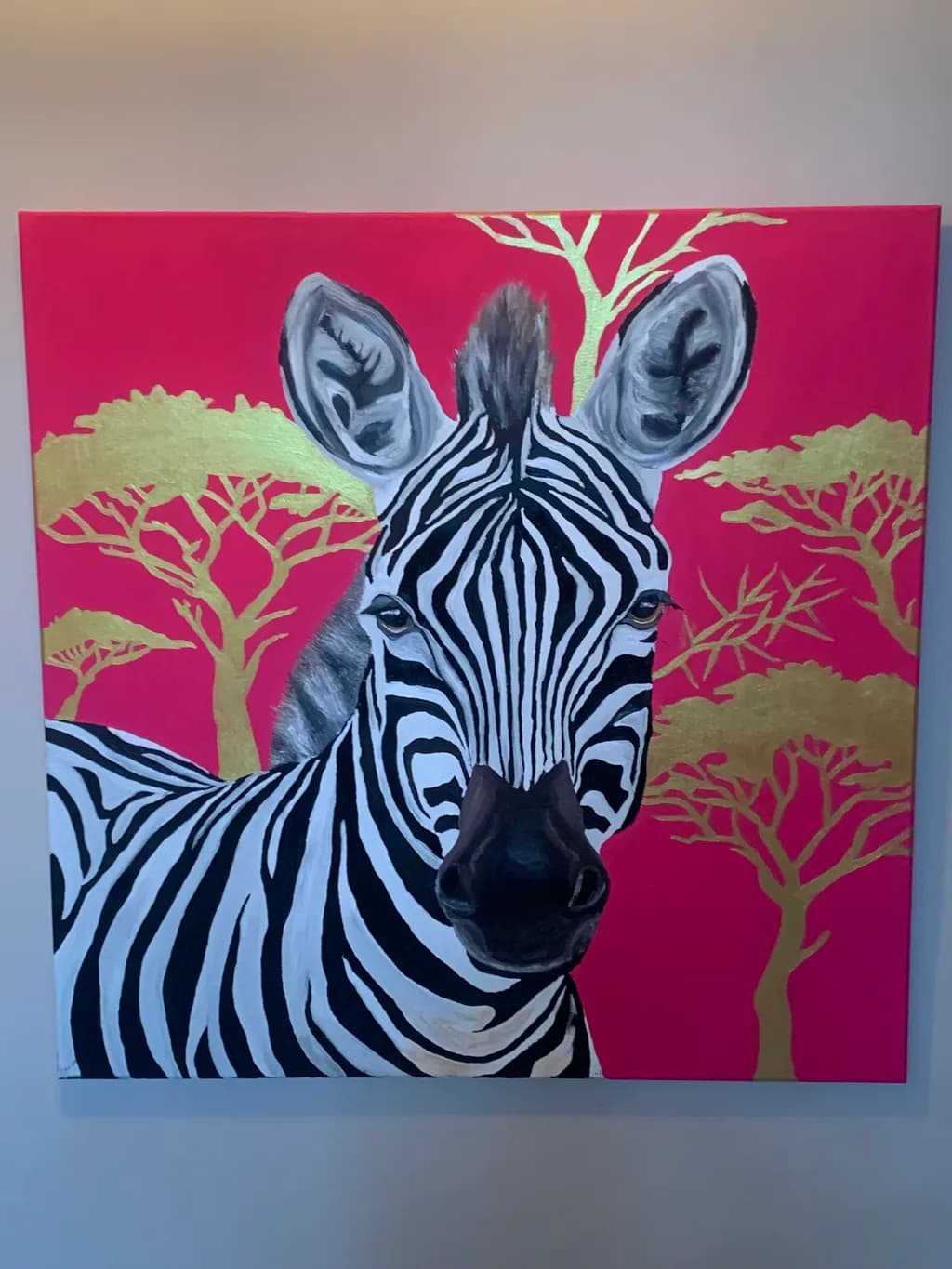 Zebra Among Acacias
