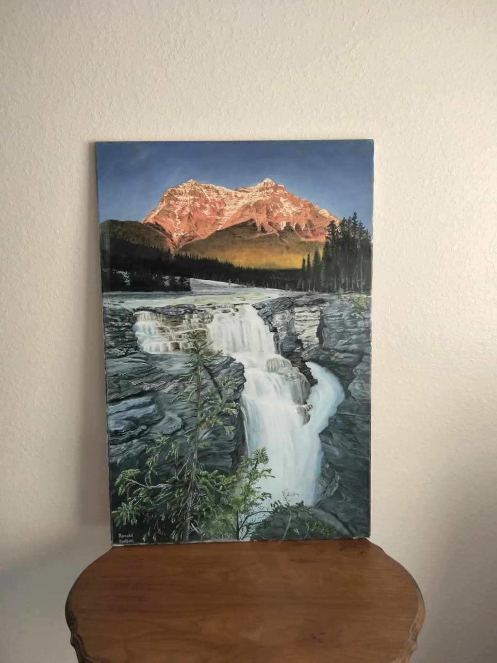 Mountain Waterfall Cascade
