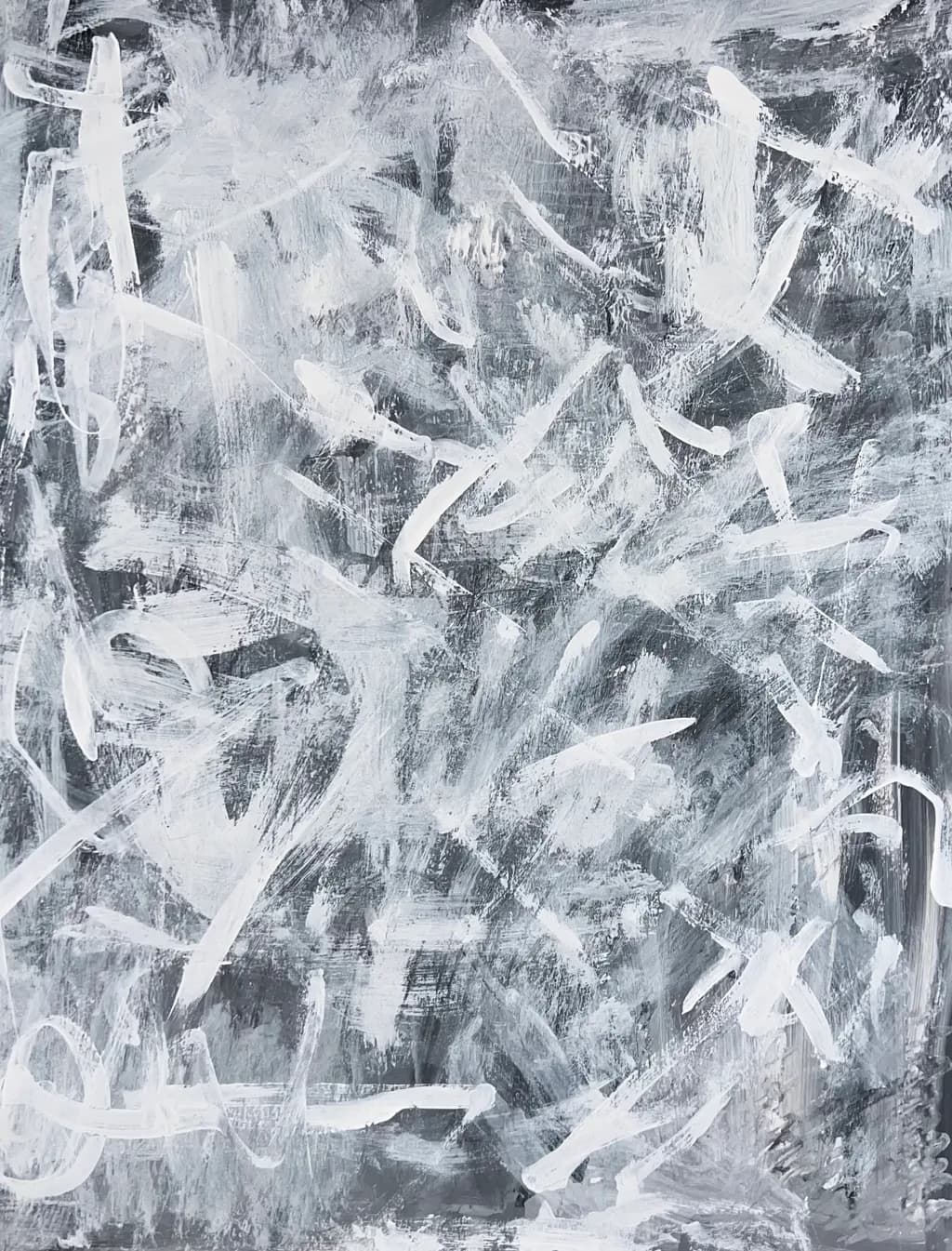 White Strokes Chaos