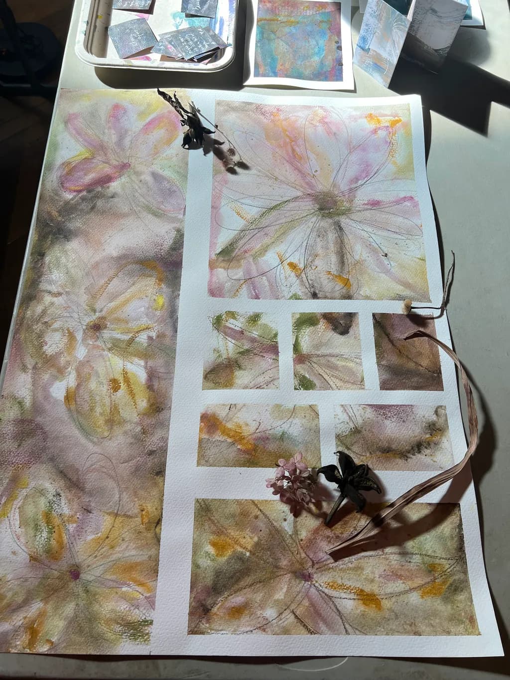Abstract Flower Study